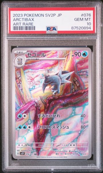 画像1: [PSA10] セゴール 2023 ARCTIBAX ART RARE #076 (1)