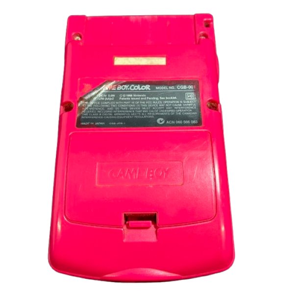 画像4: ゲームボーイカラー 本体 [レッド] (4)